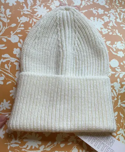 Urban Outfitters NWT  White Beanie