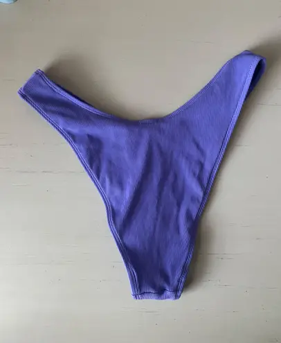 Garage purple high legged cheeky bikini bottoms