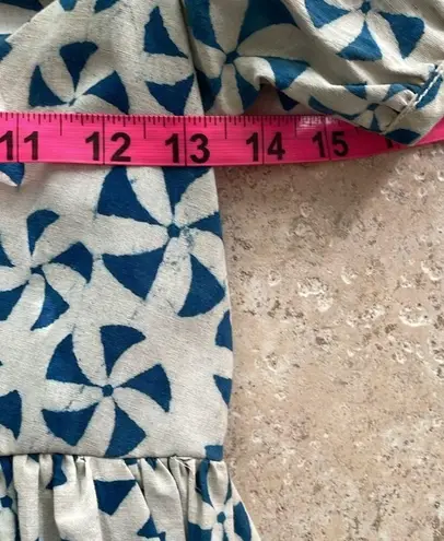 ciao lucia Diana Printed Cotton Dress Pinwheel White Size XS