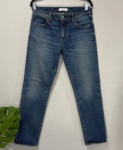 Moussy vintage FLORAHOME SLIM STRAIGHT Blue Size 27
