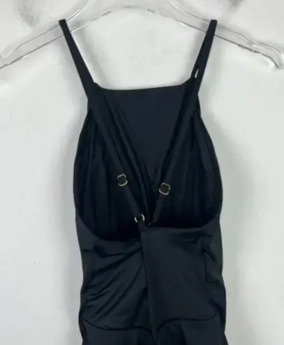ANDIE NWT Swim The Asbury One Piece Swimsuit Flat Black Size Large L $115 NEW