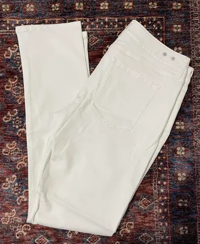 CAbi White Boyfriend Jeans