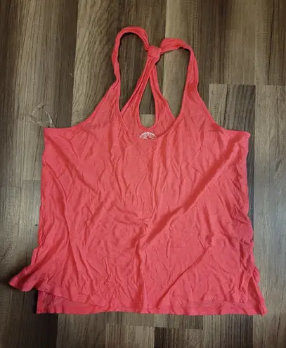 SO Pink Racerback Tank Top  Side Slits Light Weight Size M - Image 1