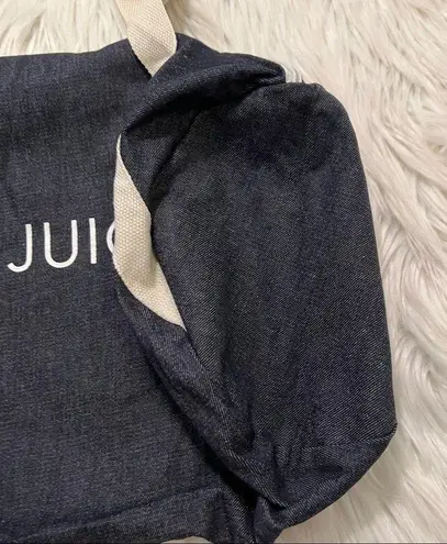 Private Party Gym & Juice Denim Duffle Bag