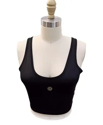 Teeki  Bra Top Cropped Camisole Black 8 Ball