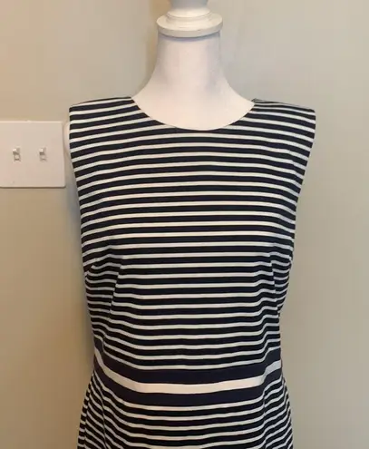 Draper James Striped Pointe Sheath Dress NWT Size Large
