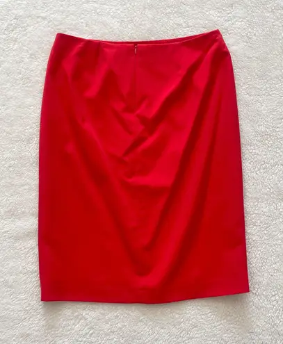 Anne Klein Red Pencil Skirt