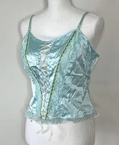 Moda International Silk Corset Top Size L