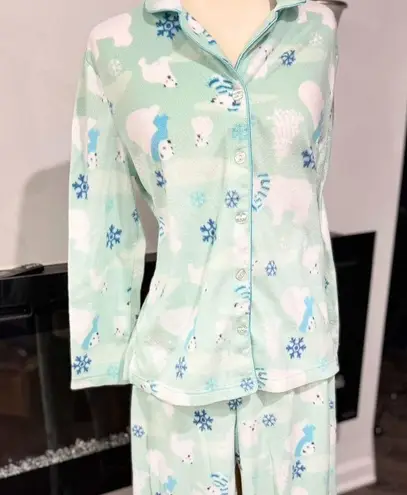 Karen NEUBURGER FLEECE POLAR BEAR SLEEPWEAR SET