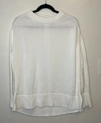 Tuckernuck white knit oversized sweater