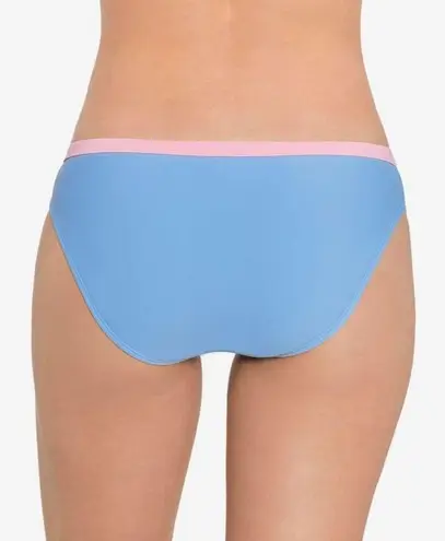 Salt + Cove Juniors' Binding Hipster Bikini Bottoms Color Block Periwinkle L Blue Size undefined