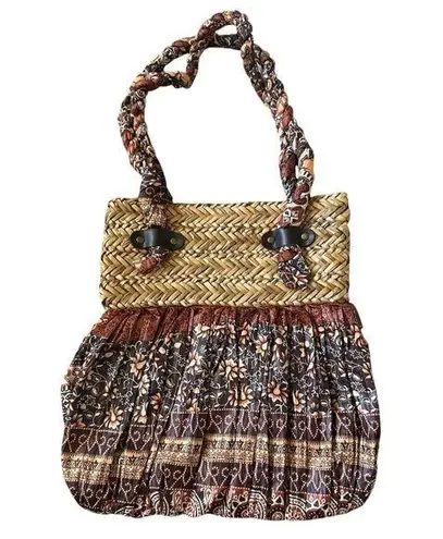 Sun N Sand Marrakech Purse Bohemian Beach Bag Brown