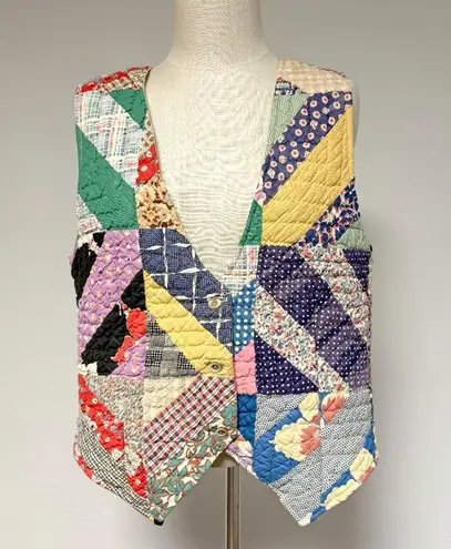 Homemade Quilted Vest Size L