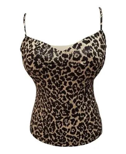 La Perla Ritmo Corset Padded Underwire Bustier Leopard Top Italy Women’s 46/S
