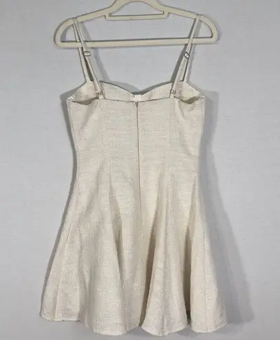 Willow Hampton Ivory Sleeveless Mini Dress Women's Size XS NWT
