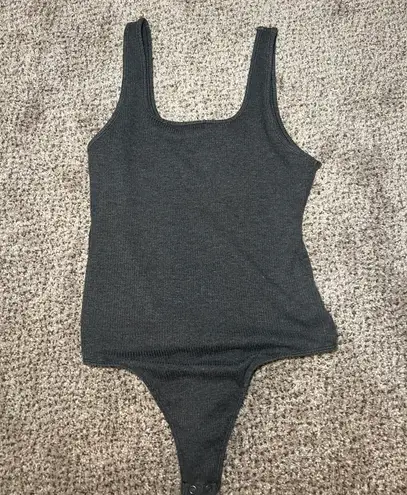 American Eagle Ribbed Square Neck Bodysuit