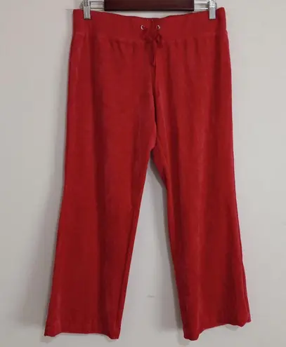 NY&Co. MP Bright Pink Velour Dreamy Straight Leg Pants Petite Size undefined