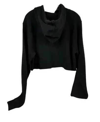 J. America Ohio State Women's XL Black Cropped Hoodie Graphic Casual