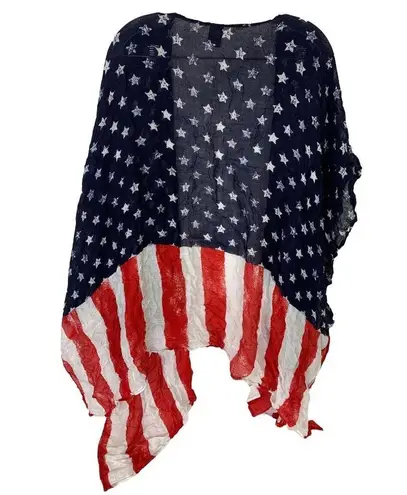 Mixit Mix-It Women's American Flag Shawl