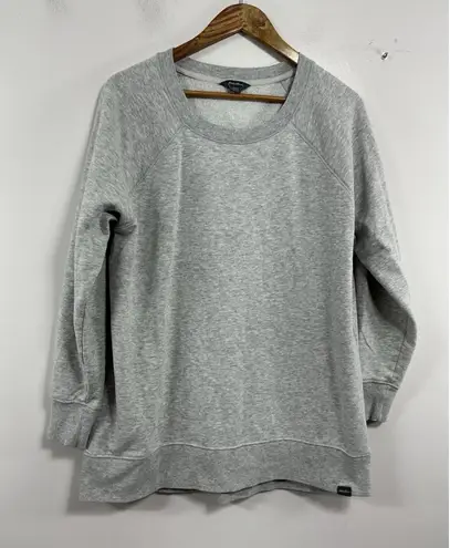 Eddie Bauer Womans  Pullover Long Sleeve Sweatshirt XL Gray Crew Neck - Image 1
