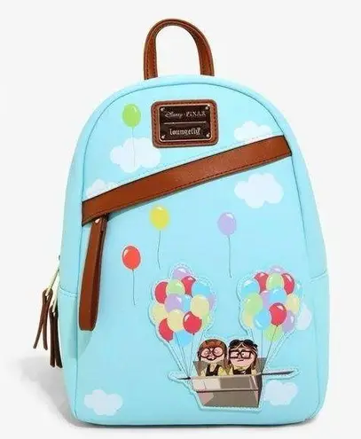 Lounge Fly DISNEY Mini Backpack - Pixar UP HOUSE ADVENTURE w/Carl & Ellie