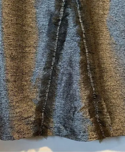 Donna Ricco NWT Silver Fringe Sleeveless Sheath Dress Size 8