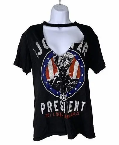 DC Comics The Joker Deep V Neck T-Shirt M