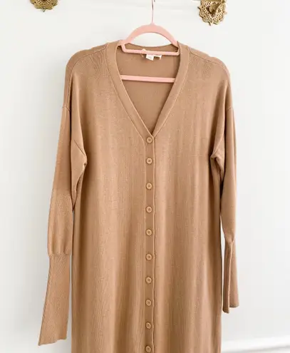 Treasure & Bond Nordstrom Button Front Sweater Dress