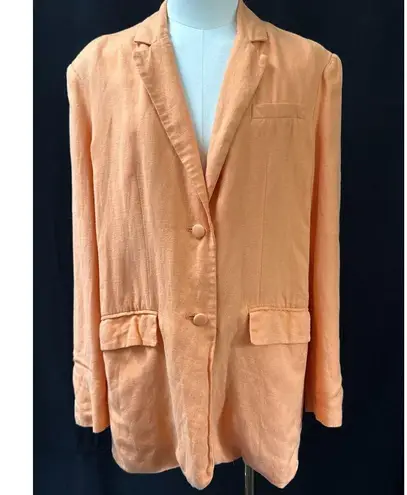 Women’s Ashley Park X RTR. Orange Blazer Jacket Sz XS