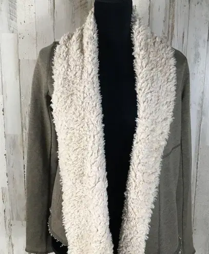 Jack by BB Dakota BB Dakota Sherpa Lined Blazer Jacket Faux Fur S