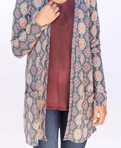 Agnes & Dora NWT Essential Cardigan | Fall Ikat