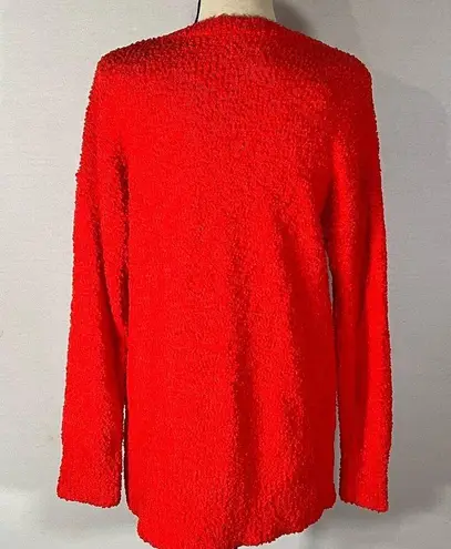 Sanctuary  Punk Fuzzy V-Neck Pullover Sweater Red Women's Size Small NWT