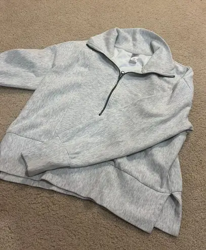 Marshalls Gray Quarter Zip Jacket