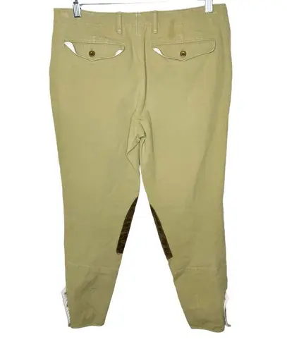 Ralph Lauren  Blue Label Equestrian Riding Pants Breeches Khaki 14