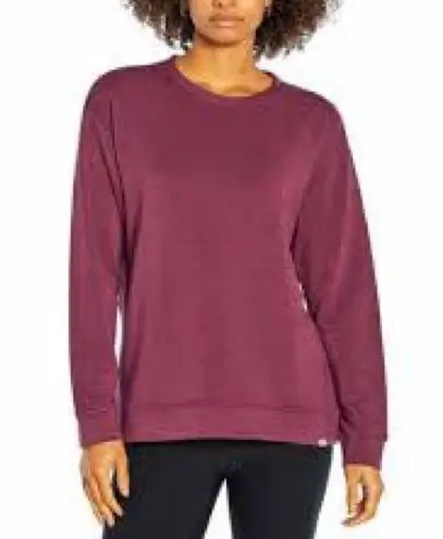 Orvis  Super Soft Plum Purple Crewneck Pullover Sweatshirt Size XS