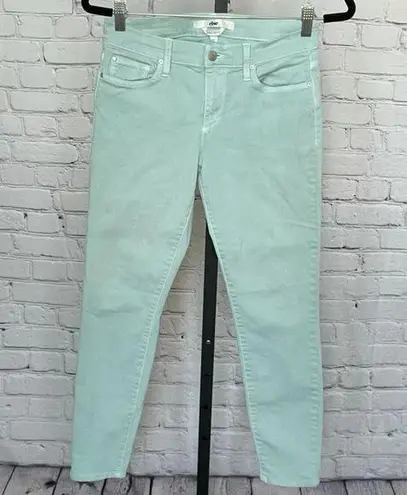 Else Ankle Skinny Jean Light Mint Green Size 27