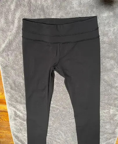 Lululemon high rise black Yoga Pant legging Tall