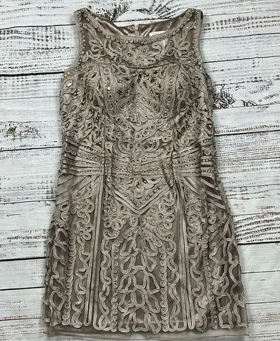 Anny Lee beaded sheath sleeveless dress size xxl