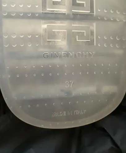 Givenchy Sandals Slides Transparent Rubber