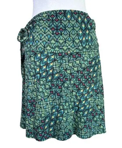 Patagonia  Feathered Geo Print Stretch Pull On Skirt Active Wear, Athleisure M