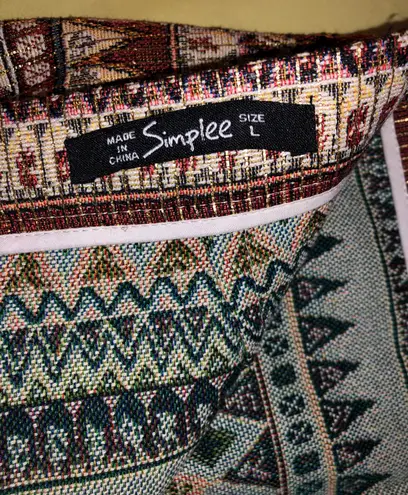 Simplee Apparel Simplee Mini Skirt - Large