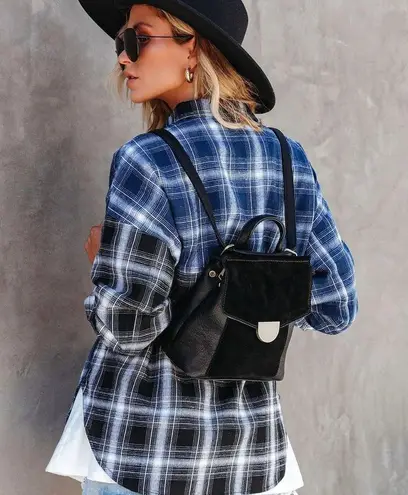 VICI CLAUDETTE CROSSBODY BACKPACK - BLACK