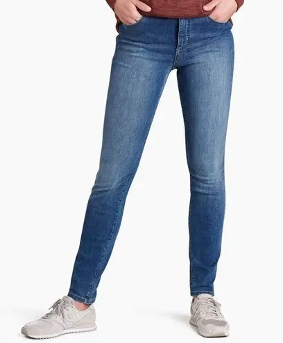 Kuhl Kontour Flex Mid Rise Skinny Performance Denim Jeans