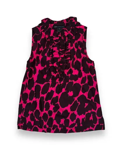 Marc by Marc Jacobs EUC  Sleeveless Leopard Print Blouse