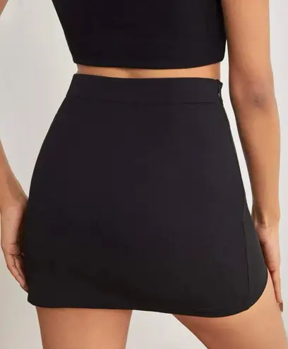 SheIn slit hem skirt