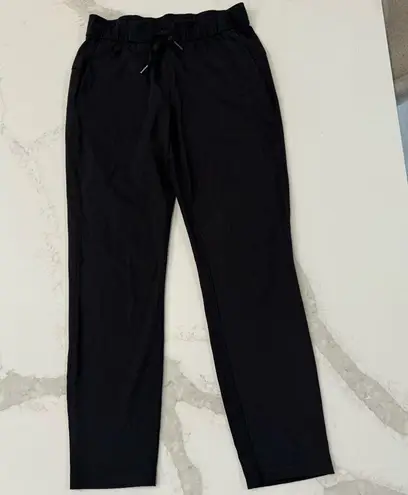 CRZ Yoga 4 Way Stretch Ankle Golf Pants Women’s Small Black Mid Rise Slim Fit