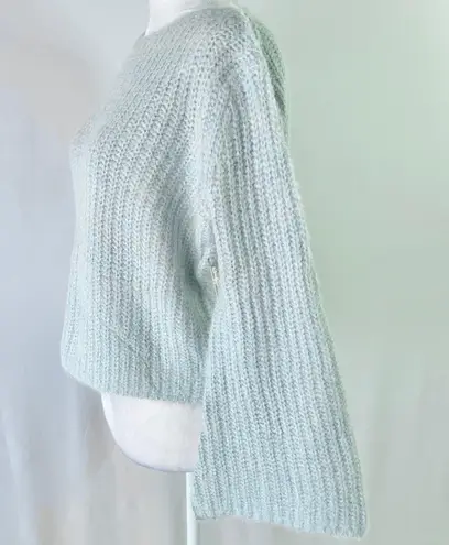 Lumière New  Bell Sleeve Sweater Light Blue