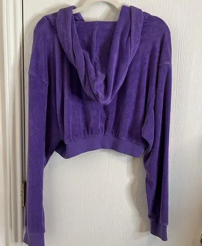 I am gia I.AM.GIA Torres Sweatshirt- Purple. Size L