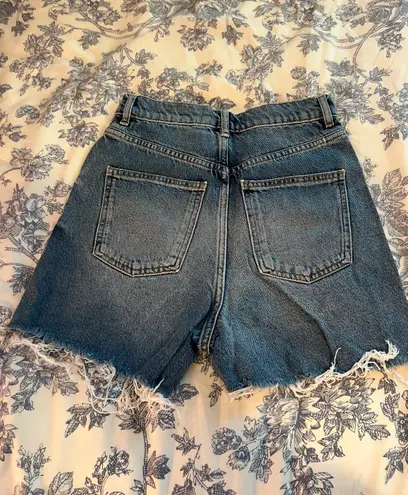 ZARA high waisted denim shorts 