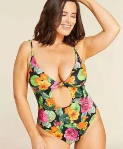 ANDIE ‎ Swim The Santorini One Piece Floral NWT Size X Small